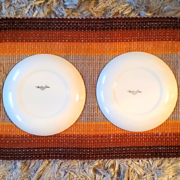 Vintage Set of 4 Homer Laughlin Modern star plates - Picture 5 of 10